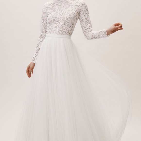 BHLDN Jenny Yoo Clarke Skirt Size 14 - Picture 15 of 16